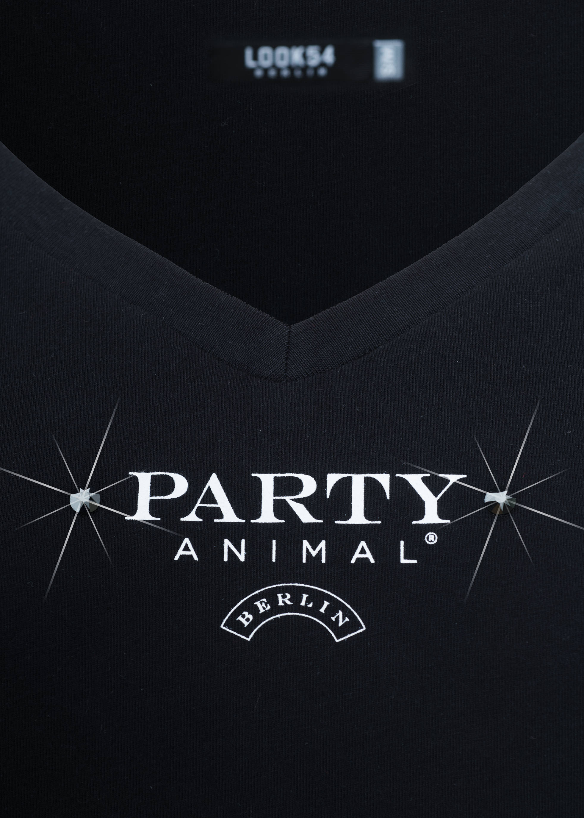 Party Animal Berlin - Oversized Boyfriend V-Shirt