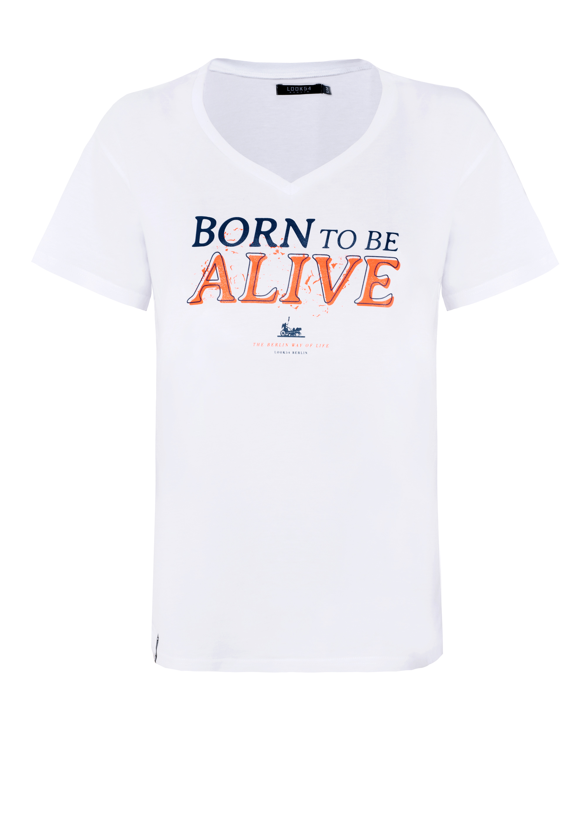 Born to be alive Oversized Boyfriend-Shirt