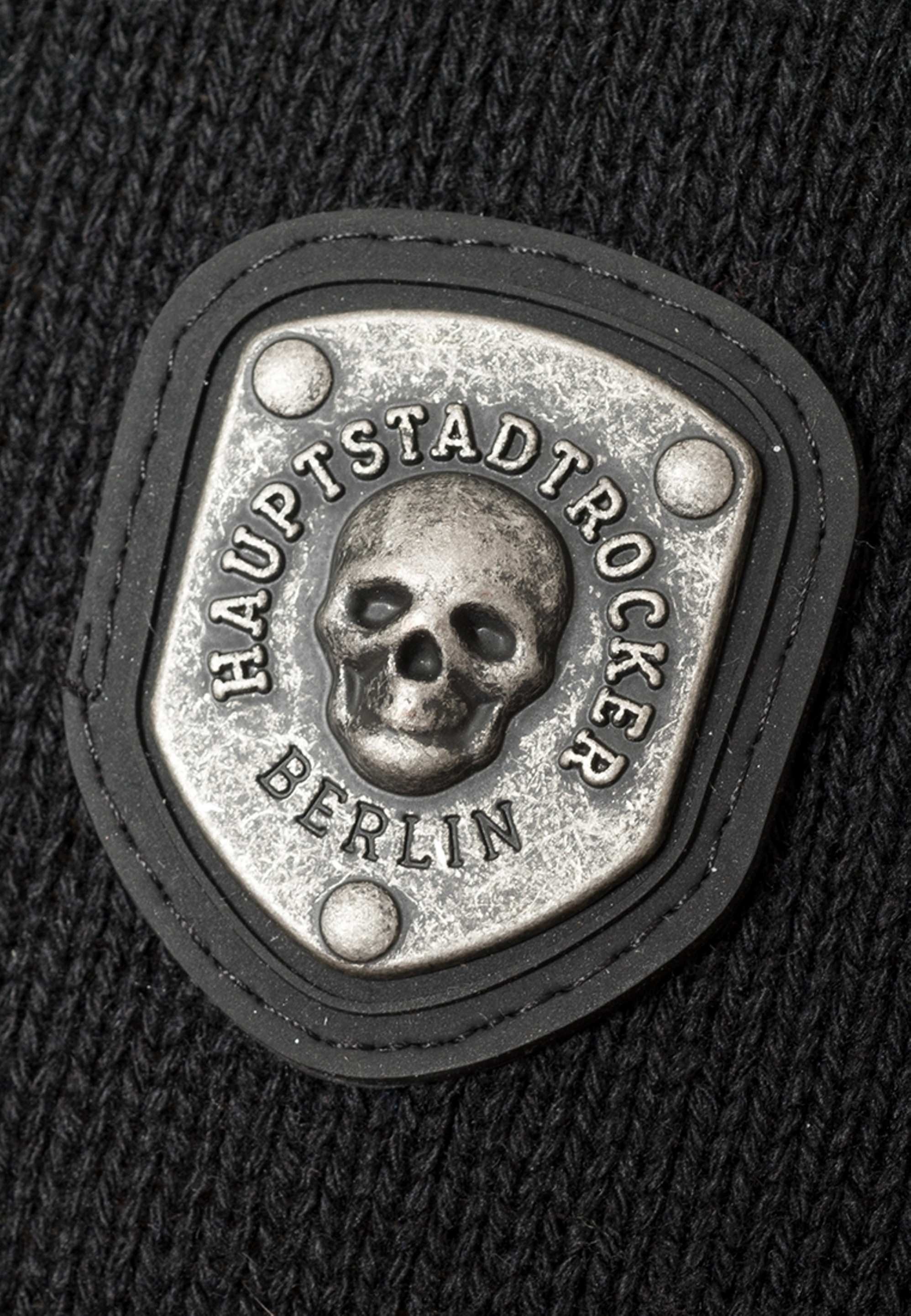 Death's Badge Zip Pulli