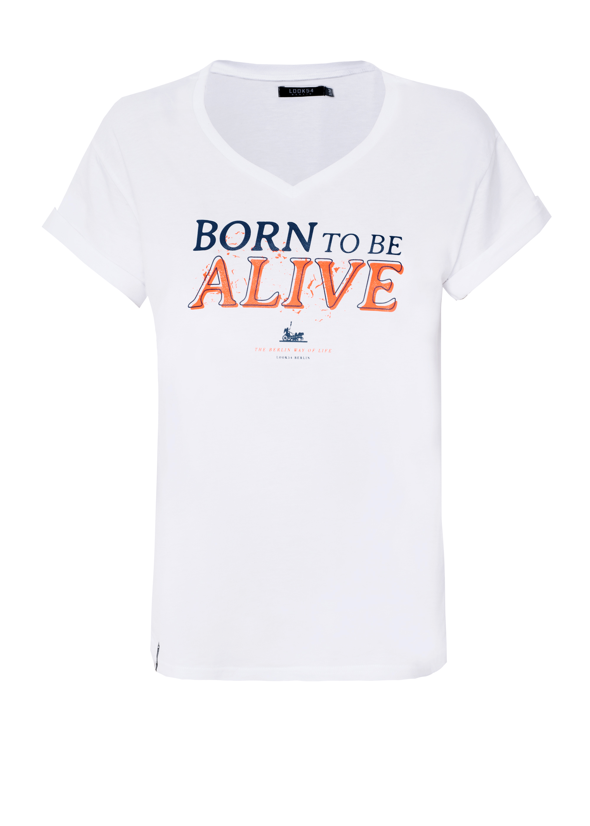 Born to be alive Oversized Boyfriend-Shirt