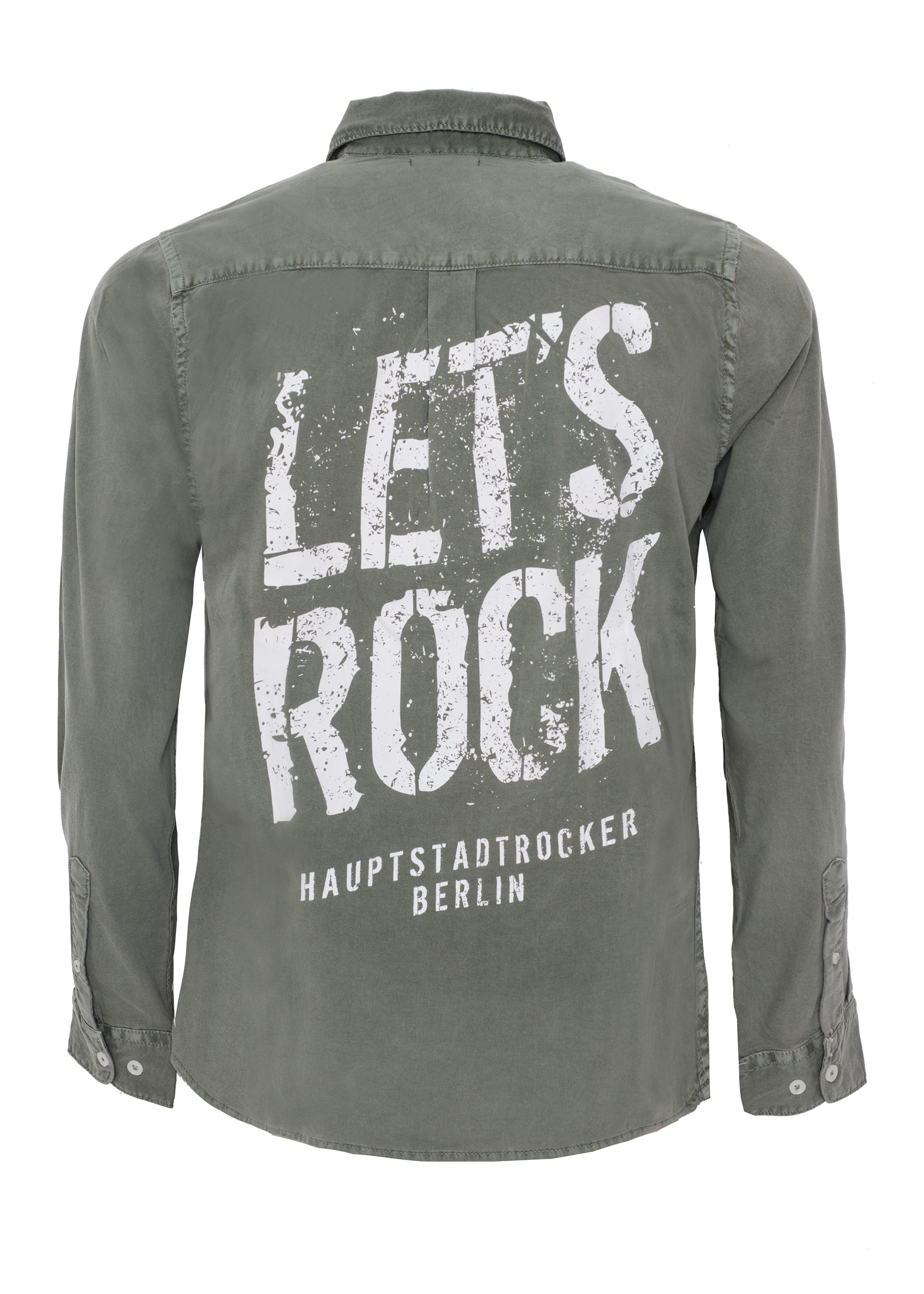 HAUPTSTADTROCKER Let's Rock Vintage Hemd